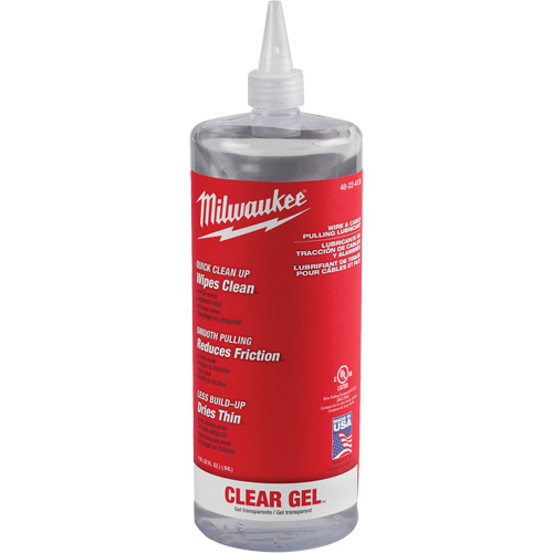 Wire & Cable Pulling Clear Gel Lubricant, Squeeze Bottle Moffatt Supply & Specialties