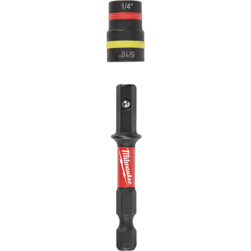Tourne-&eacute;crou 2-en-1 Shockwave Impact Duty Quik-Clear, 5/16"/1/4" prise, 2-1/4" lo, Magn&eacute;tique Moffatt Supply & Specialties