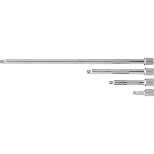 Jeu de rallonges prise, Prise de 1/4", Fini Chrome, 4 Mcx Moffatt Supply & Specialties