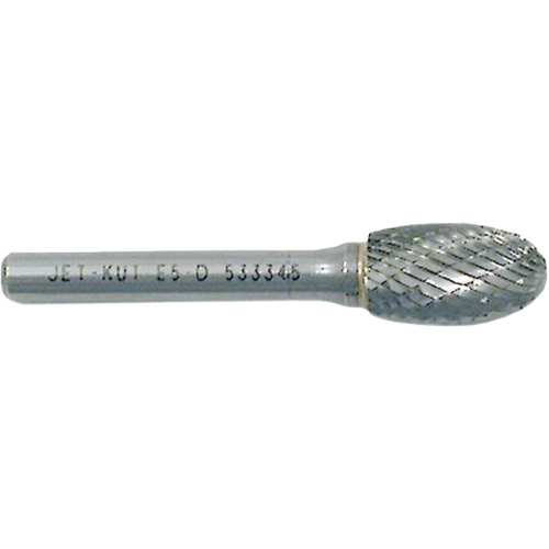 E3-DC Fraise ovale au carbure JET-KUT GP, 3/8" dia. Moffatt Supply & Specialties