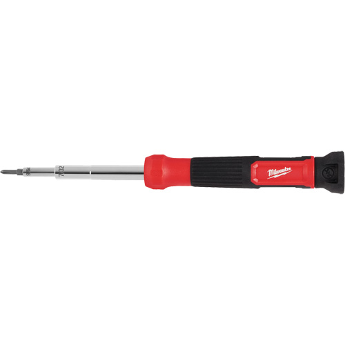 14-in-1 Precision Multi-Bit Screwdriver, 7-37/100" L, Cushion Grip Handle Moffatt Supply & Specialties