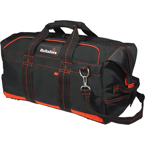 Sac professionnel de 24" pour &eacute;quipement d'entrepreneur, Polyester balistique, Noir/Rouge Moffatt Supply & Specialties