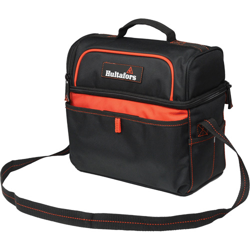 11" Cooler Tool Bag, Ballistic Polyester, Black/Red Moffatt Supply & Specialties