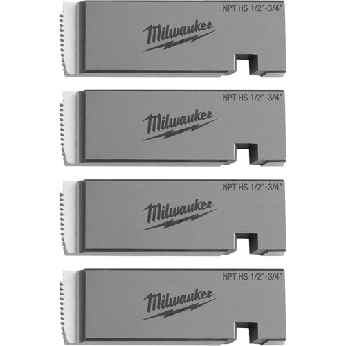 NPT Universal Pipe Threading Dies, For Pipe Size 1/2"-3/4", High Speed Steel Moffatt Supply & Specialties