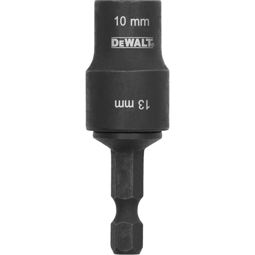 Tourne-&eacute;crou &agrave; double embout d&eacute;tachable FLEXTORQ, 13 mm prise, 4-4/5" lo, Magn&eacute;tique Moffatt Supply & Specialties