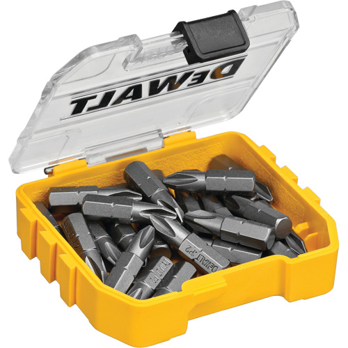 25-Piece Standard Driver Bit Set with ToughCase&reg;+ System, Phillips, #2, 1/4" Drive Moffatt Supply & Specialties