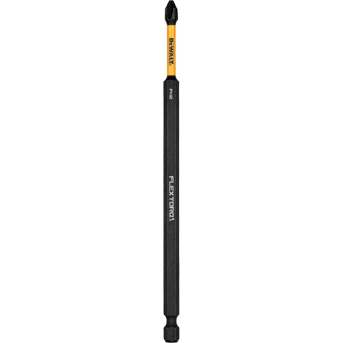 FLEXTORQ&reg; Impact Driver Bit, Phillips, #2 Tip, 1/4" Drive Size, 6" Length Moffatt Supply & Specialties