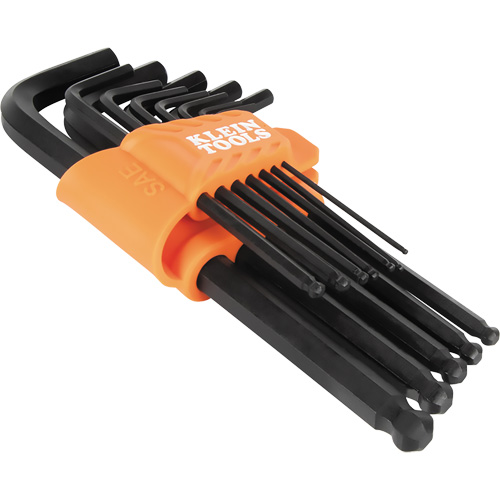 L-Style Ball-End Hex Key Wrench Set, 12 Pcs., Imperial Moffatt Supply & Specialties