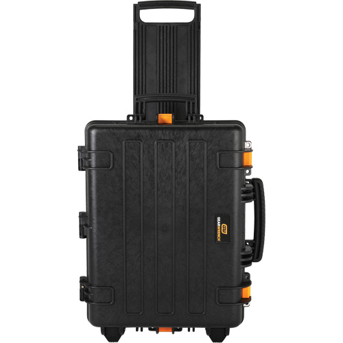 Heavy-Duty Portable Rolling Tool Case, 18-3/5" W x 24-3/5" D x 11-1/2" H, Black Moffatt Supply & Specialties
