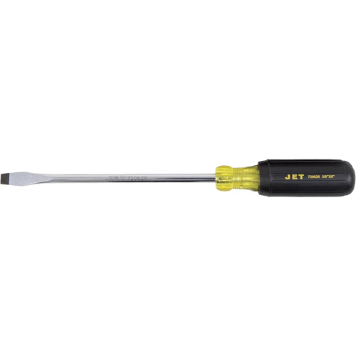 JKSS-8R Tournevis &agrave; fente, Tige de 3/8", Ronde, 8" lo, Prise en Coussin&eacute;e Moffatt Supply & Specialties