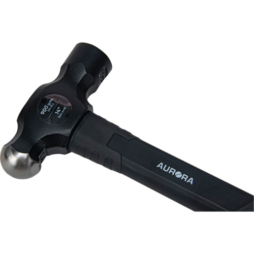 Ball Pein Hammer, 32 oz. Head Weight, Plain Face, Fibreglass Handle Moffatt Supply & Specialties