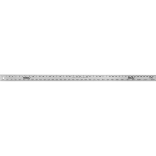 Aluminum Inch/Metric Straight Edge, 48" L, 2" W Moffatt Supply & Specialties