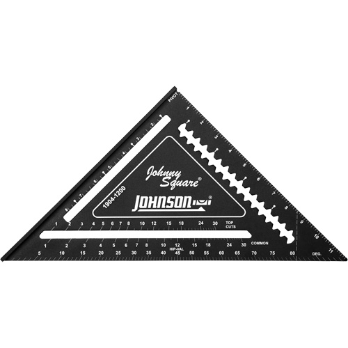 12" Johnny Square&reg; Professional Easy-Read Rafter Square Moffatt Supply & Specialties