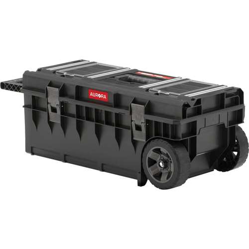 Arx Long Rolling Tool Chest, 31-1/5" x 15-1/5" x 12-7/10", Black Moffatt Supply & Specialties
