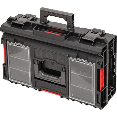 Arx Small Toolbox, 23" x 15" x 7-1/2", Black Moffatt Supply & Specialties