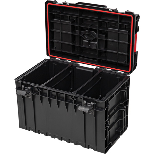 Arx Large Toolbox, 23" x 15-1/5" x 16-1/2", Black Moffatt Supply & Specialties
