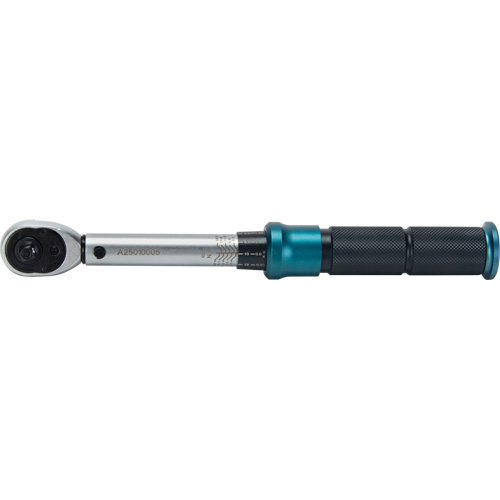 72-Tooth Torque Wrench, Click, 1/4" Square Drive, 20 - 200 in-lbs. Moffatt Supply & Specialties