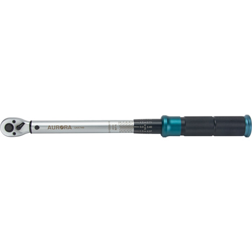 72-Tooth Torque Wrench, Click, 3/8" Square Drive, 10 - 100 ft-lbs. Moffatt Supply & Specialties