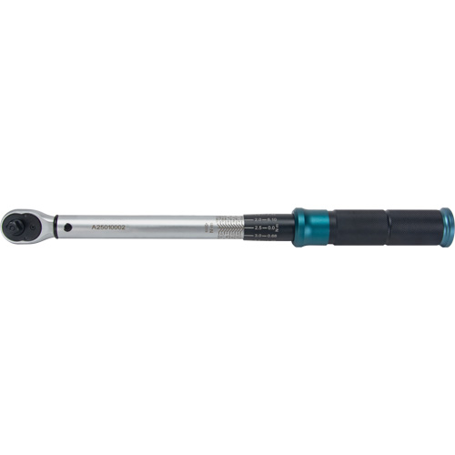 72-Tooth Torque Wrench, Click, 3/8" Square Drive, 10 - 100 ft-lbs. Moffatt Supply & Specialties