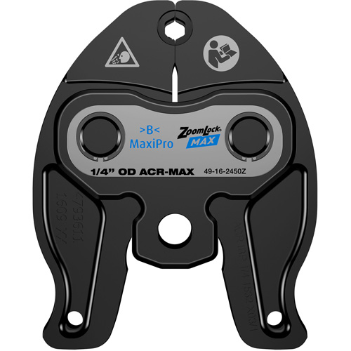 M&acirc;choire de presse ZoomLock MAX 1/4" pour outils de presse M12 FORCE LOGIC Moffatt Supply & Specialties