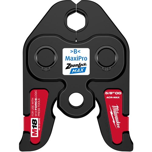 M&acirc;choire de presse ZoomLock MAX 5/8" pour outils de presse M18 FORCE LOGIC Moffatt Supply & Specialties