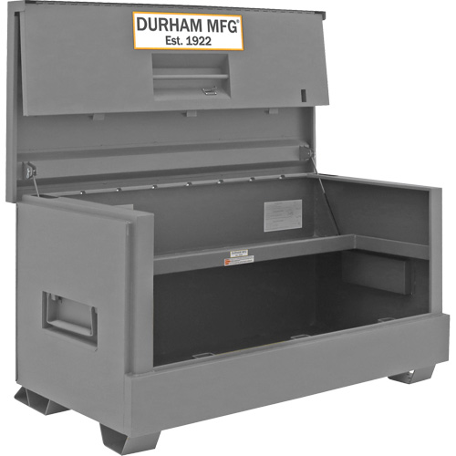 31.9 cu. ft. Jobsite Piano Box, 60-1/2" W x 34" D x 34-7/16" H, Grey Moffatt Supply & Specialties