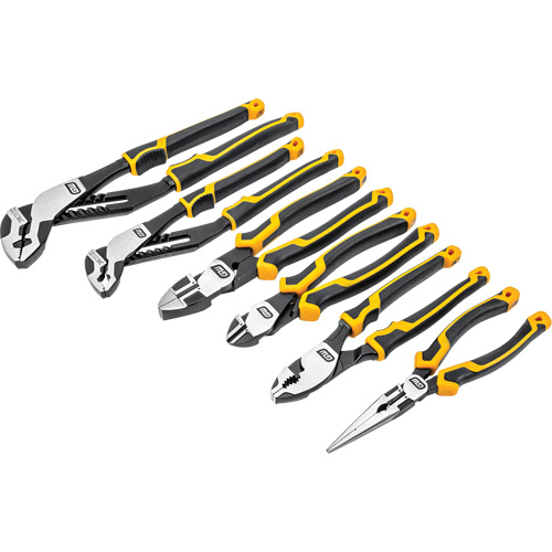 PITBULL Dual Material Mixed Plier Set, 6 Pieces Moffatt Supply & Specialties