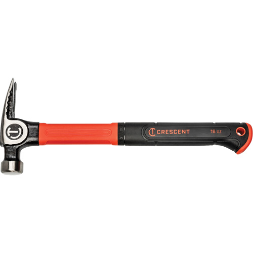 Marteau d'usage g&eacute;n&eacute;ral, 16 oz, Prise en Fibre de verre/Coussin&eacute;e, 14" lo Moffatt Supply & Specialties