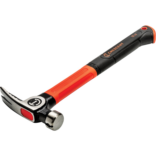 Marteau d'usage g&eacute;n&eacute;ral, 16 oz, Prise en Fibre de verre/Coussin&eacute;e, 14" lo Moffatt Supply & Specialties