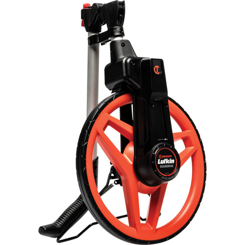 Roue d'arpentage SAE professionnelle Centerline, 12"/30.48 cm, Gamme de 10 000', Pieds Moffatt Supply & Specialties