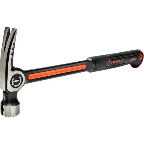 Marteau de charpente en acier avec face meul&eacute;e, 22 oz, Prise en Acier plein, 16" lo Moffatt Supply & Specialties