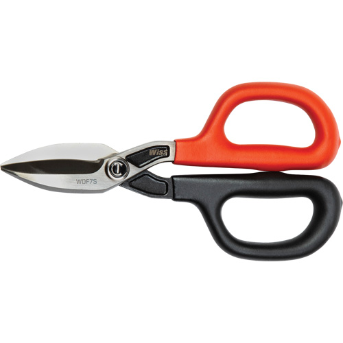 Cisaille de ferblantier droite, Longueur de coupe de 1-31/50", Coupe Droit Moffatt Supply & Specialties