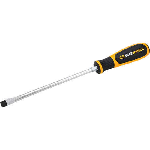 Tournevis &agrave; fente &agrave; double mat&eacute;riaux, 3/8", 13-1/10" lo, Prise Plastique Moffatt Supply & Specialties