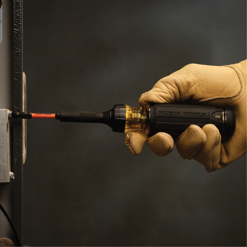 15-in-1 Ratcheting Impact-Rated Multi-Bit Torsion Zone Screwdriver, 9-1/2" L, Cushion Grip Handle Moffatt Supply & Specialties