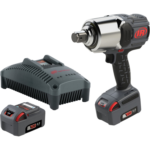 Cordless Impact Wrench Kit with Friction Ring Thru-Hole, 20 V, 1" Socket Moffatt Supply & Specialties