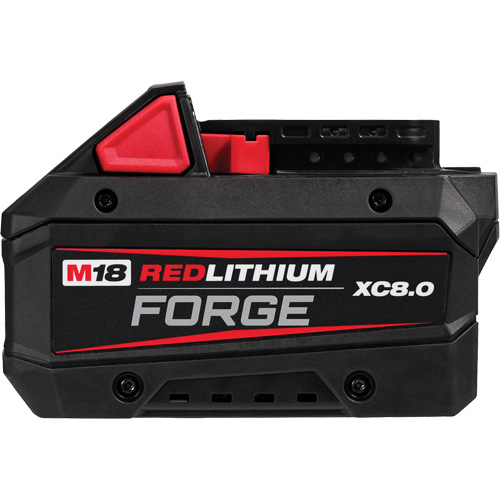 REDLITHIUM FORGE XC8.0 Battery Pack, Lithium-Ion, 18 V, 8 Ah Moffatt Supply & Specialties