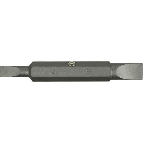 Embout de tournevis, Fente, 4 mm/6 mm Moffatt Supply & Specialties