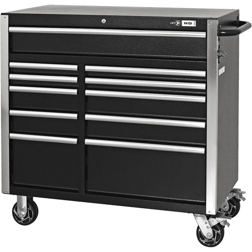 HDCC-4115 HD Series Toolbox Combo, 21-1/2" D x 44-1/5" W x 63-3/10" H, Black Moffatt Supply & Specialties