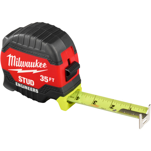 Stud Tape Measure, 1-5/16" x 35' Moffatt Supply & Specialties