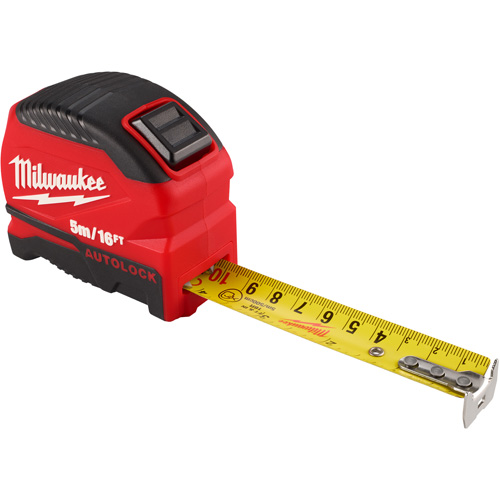 Auto-Lock Tape Measure, 1" x 16' Moffatt Supply & Specialties