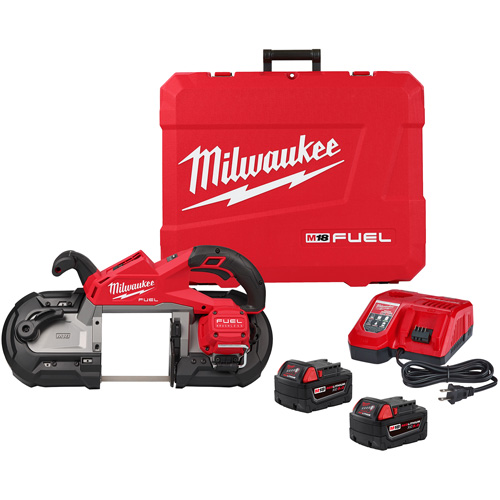 M18 FUEL Deep Cut Band Saw Kit, 18 V, 5" Capacity Moffatt Supply & Specialties