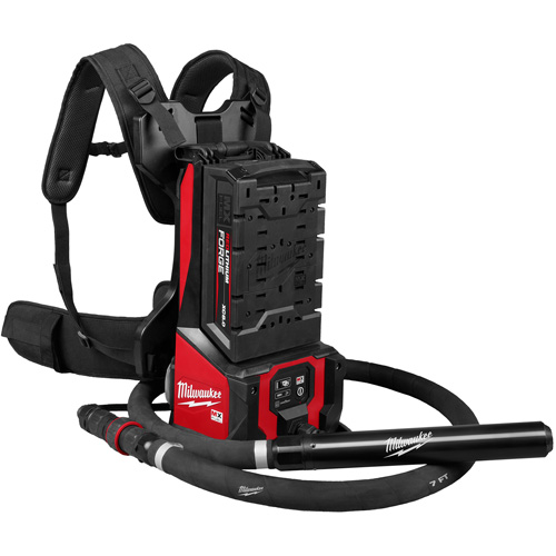 MX FUEL Backpack High Cycle Concrete Vibrator Kit with 7' Whip / 1.75" Head Moffatt Supply & Specialties