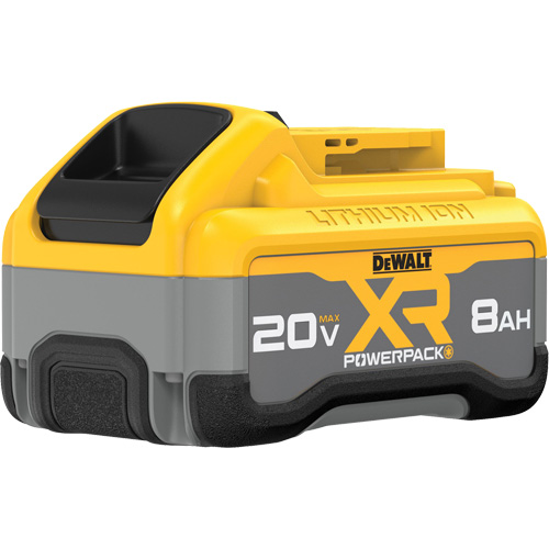 MAX* XR POWERPACK Battery, Lithium-Ion, 20 V, 8 Ah Moffatt Supply & Specialties