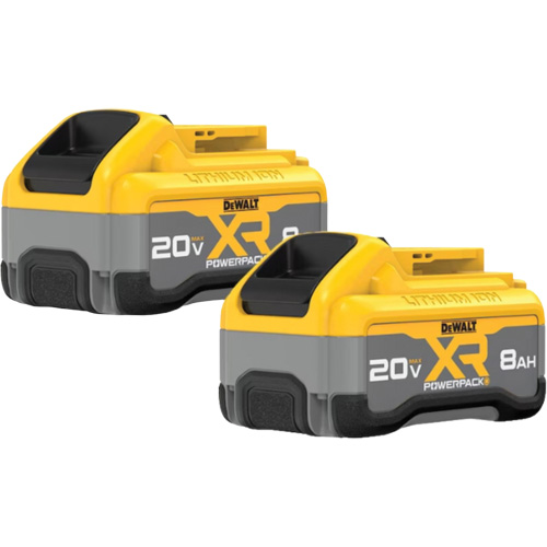 Bloc-pile MAX* XR POWERPACK, Lithium-ion, 20 V, 8 Ah Moffatt Supply & Specialties