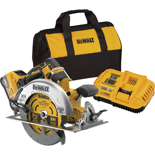 Trousse de scie circulaire sans balai sans fil MAX* XR avec XR POWERPACK, 7-1/4", 20 V Moffatt Supply & Specialties