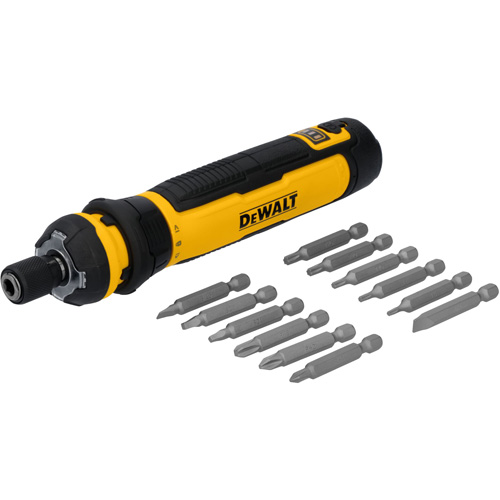 Jeu de tournevis sans fil de 14 morceaux avec commande FLEXDRIVE, 4 V, 44 lb-po/5 Nm couple max. Moffatt Supply & Specialties