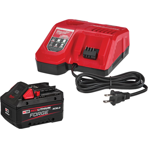 M18 Redlithium Forge XC8.0 Starter Battery Kit, 18 V, Lithium-Ion Moffatt Supply & Specialties