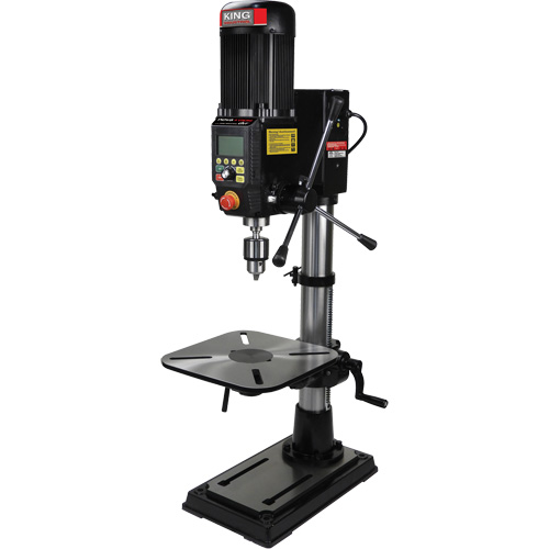 Benchtop DVR Drill Press, 16", 5/8" Chuck, 3000 RPM Moffatt Supply & Specialties