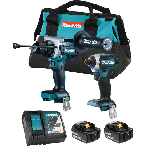 LXT Brushless 2 Tool Combo Kit, Lithium-Ion, 18 V Moffatt Supply & Specialties