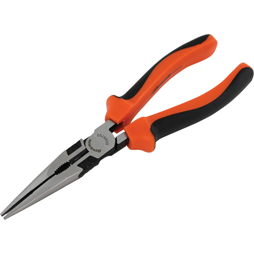 Long Nose Pliers with Comfort Handles, 8" L Moffatt Supply & Specialties
